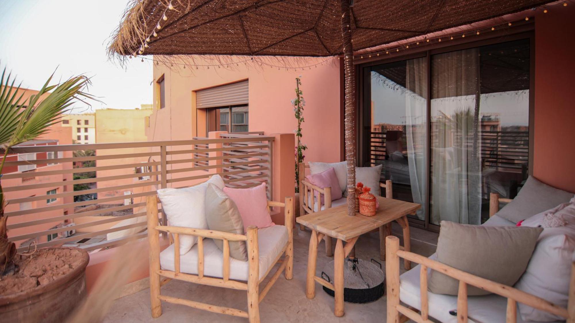 מרקש Piscine Chauffee - Sauna - Hammam - Appart Coeur De Gueliz מראה חיצוני תמונה